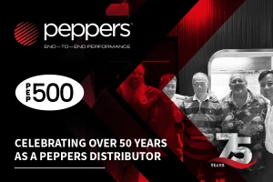 Celebrating over 50 years of partnership -Peppers Cable Glands present Jim Lo Ting and Liu Wai Hoi with a Special Recognition Award News Featured Image